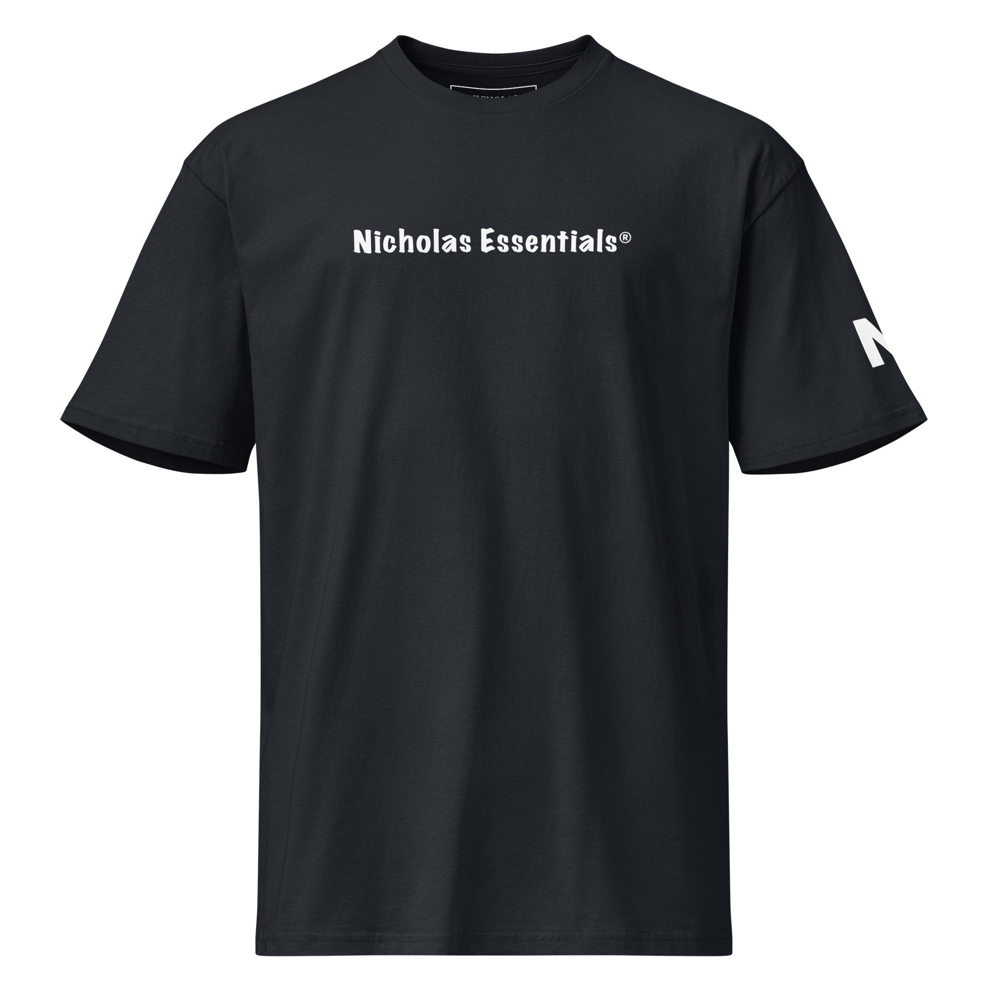 Men black T shirt